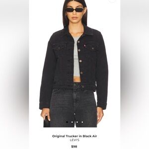 Levi's Women's black Denim Jacket
